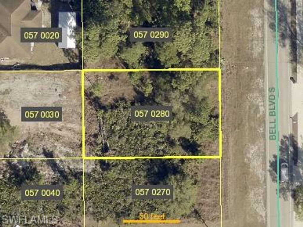 414-416 Bell BLVD S, LEHIGH ACRES, FL 33974 — exterior