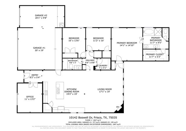 10142 Boswell Drive, Frisco, TX 75035