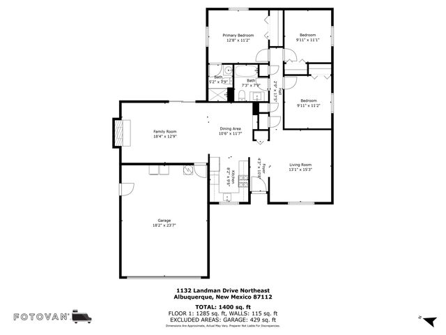 1132 LANDMAN Drive NE, Albuquerque, NM 87112