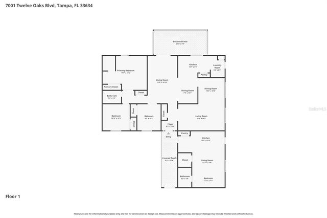 7001 TWELVE OAKS BOULEVARD, Tampa, FL 33634