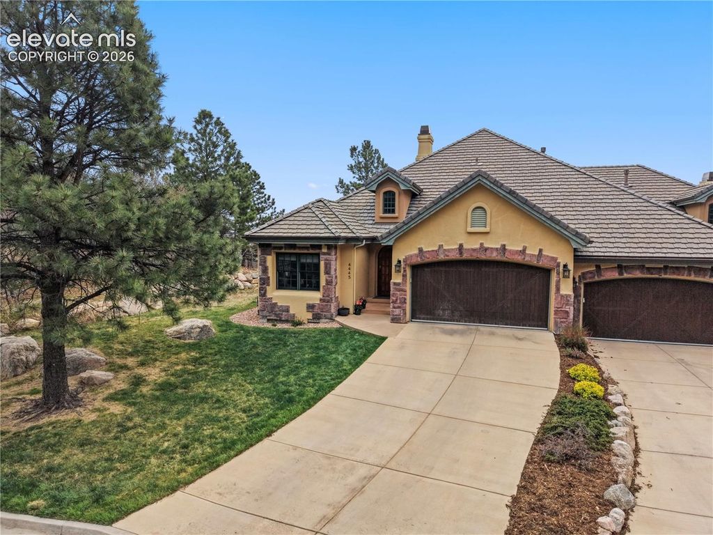4445 Governors Point, Colorado Springs, CO 80906 — exterior