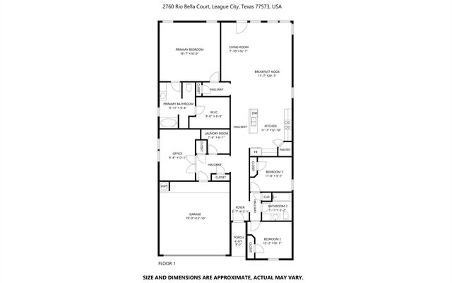 2760 Rio Bella Court, League City, TX 77573