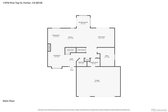 11976 Pine Top Street, Parker, CO 80138