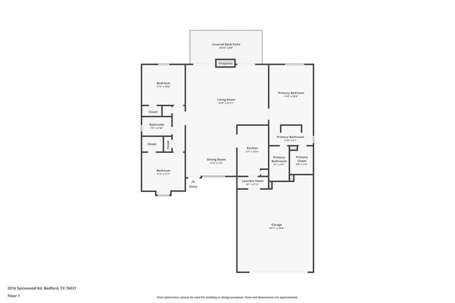 2016 Spicewood Road, Bedford, TX 76021