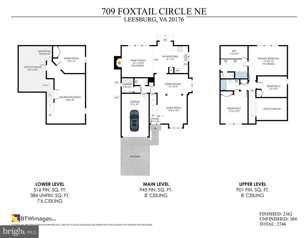 709 FOXTAIL CIR NE, Leesburg, VA 20176