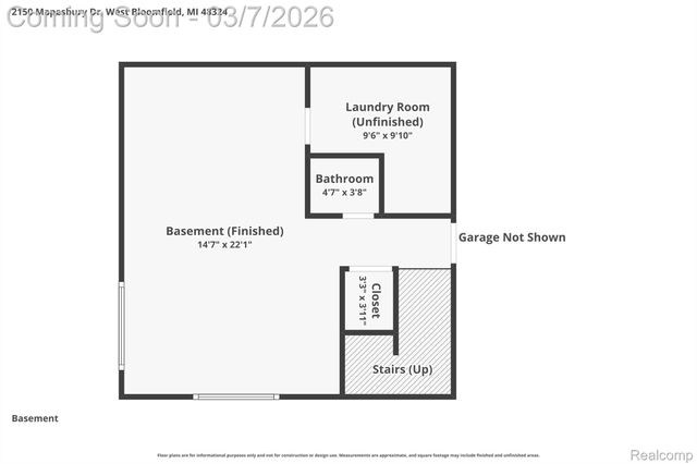 2150 Mapesbury Drive, West Bloomfield Charter Township, MI 48324