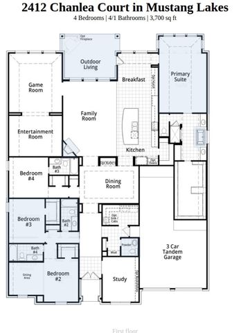 2412 Chanlea Court, Celina, TX 75009
