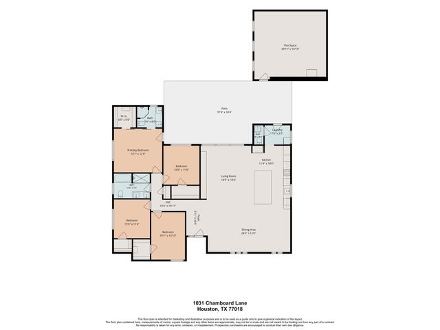1031 Chamboard Lane, Houston, TX 77018