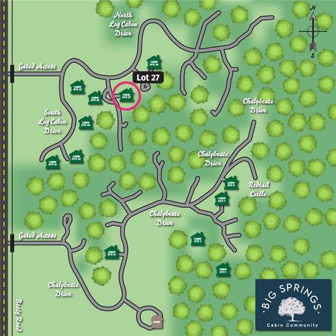 Lot 27 Log Cabin, Sulphur Springs, AR 72768