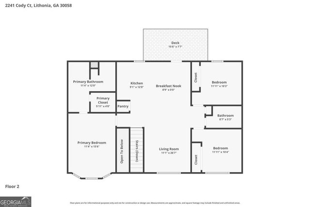 2241 Cody Court, Lithonia, GA 30058