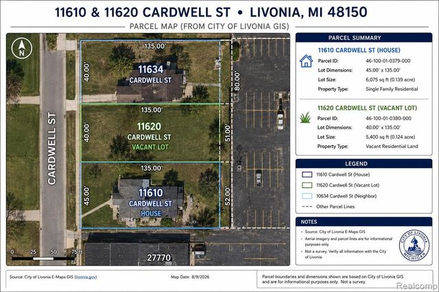 11610 Cardwell Street, Livonia, MI 48150