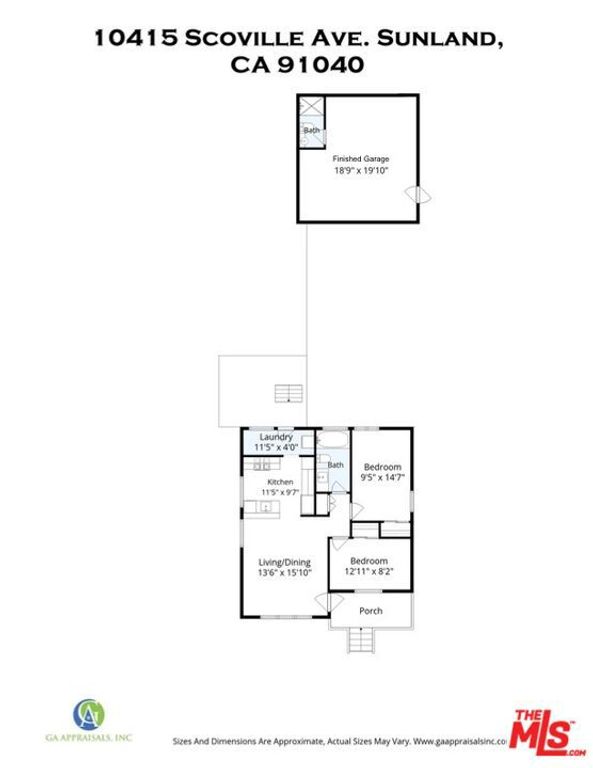 10415 Scoville Avenue, Sunland (los Angeles), CA 91040