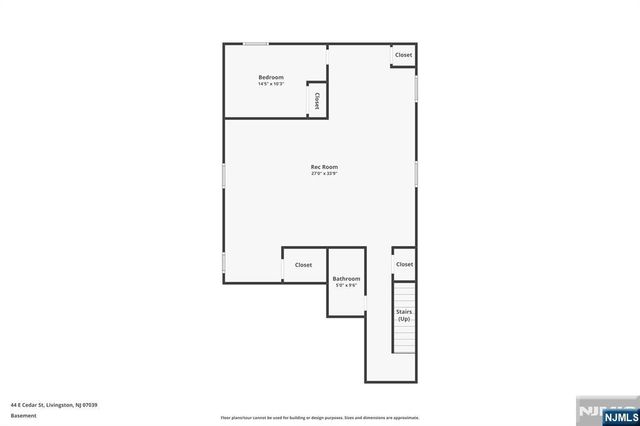44 E Cedar Street, Livingston, NJ 07039