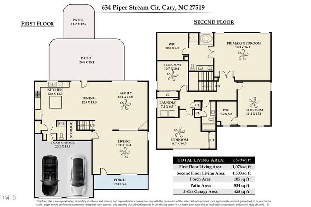 634 Piper Stream Circle, Cary, NC 27519