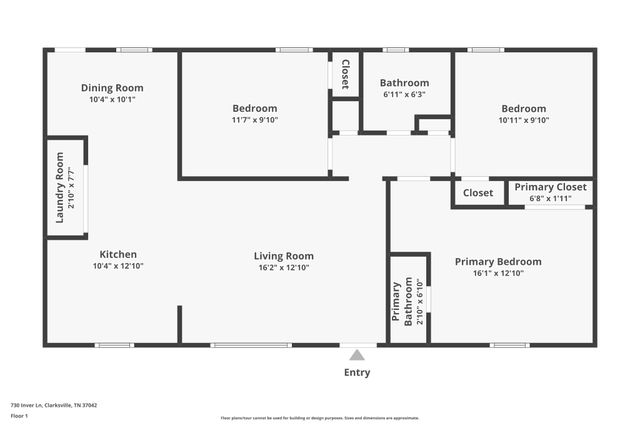 730 Inver Ln, Clarksville, TN 37042