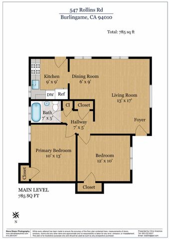 545 Rollins Road, Burlingame, CA 94010
