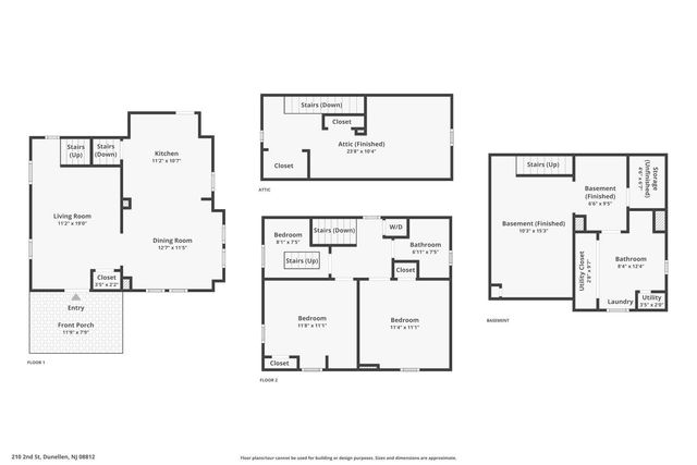 210 2nd Street, Dunellen, NJ 08812