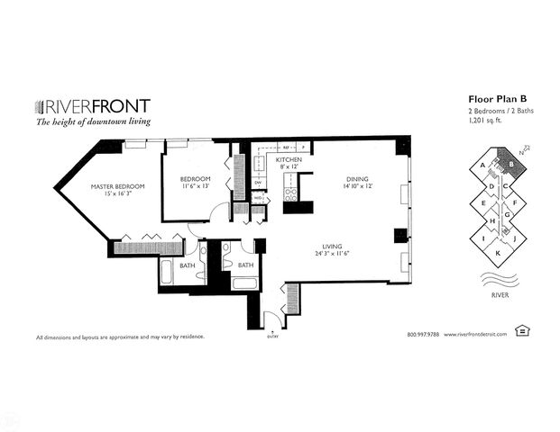 1001 W Jefferson Ave Unit 7B Avenue, Detroit, MI 48226