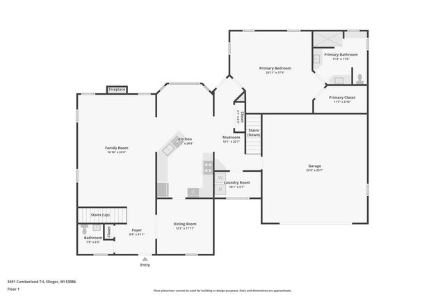 3491 Cumberland TRAIL, Slinger, WI 53086