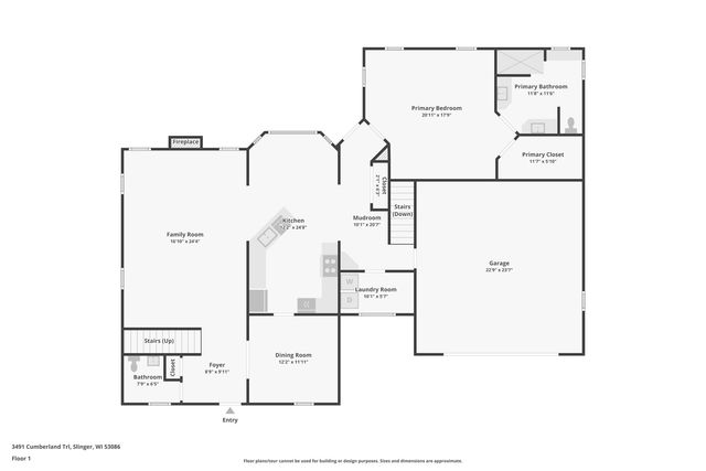 3491 Cumberland TRAIL, Slinger, WI 53086
