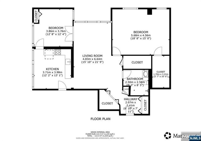 326 Prospect Avenue 1A, Hackensack, NJ 07601
