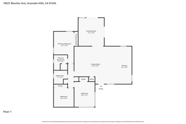 10521 Blucher, Granada Hills, CA 91344