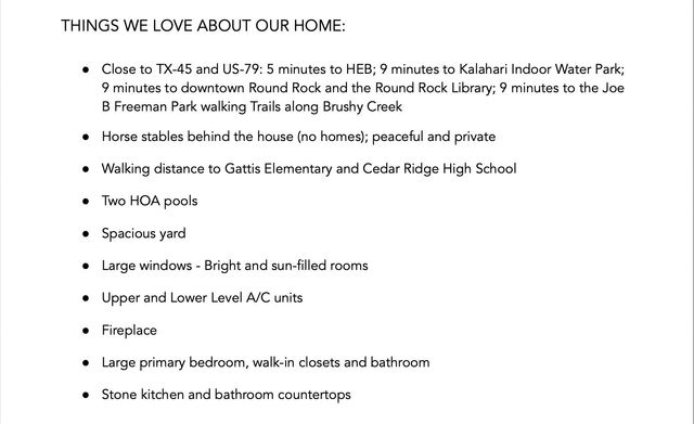 1713 Fort Grant DR, Round Rock, TX 78665