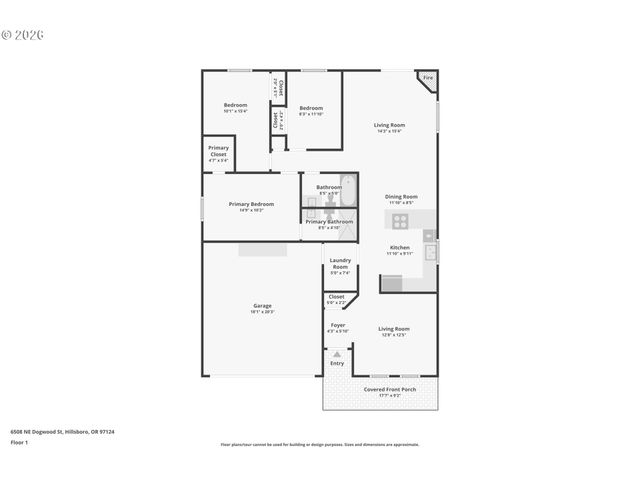 6508 Ne DOGWOOD St, Hillsboro, OR 97124