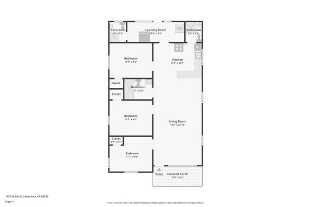 1127 W 5th, Santa Ana, CA 92703