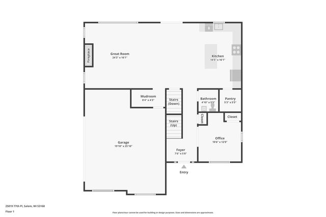 25819 77th PLACE, Salem, WI 53168