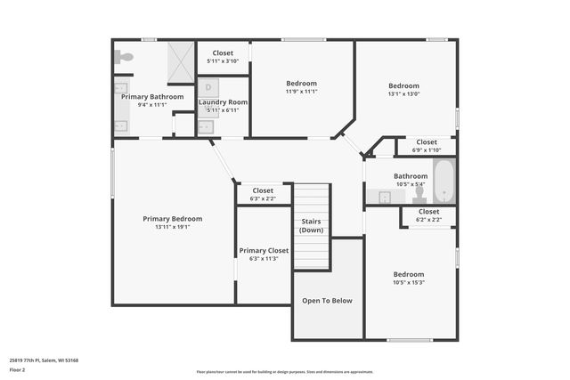 25819 77th PLACE, Salem, WI 53168