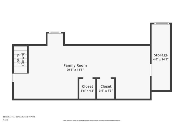 203 Walker Bend Road, Weatherford, TX 76088
