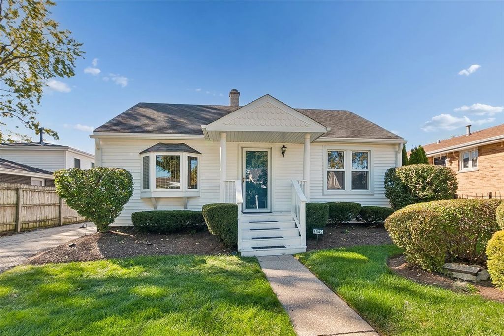 9342 S 81st Court, Hickory Hills, IL 60457 — exterior