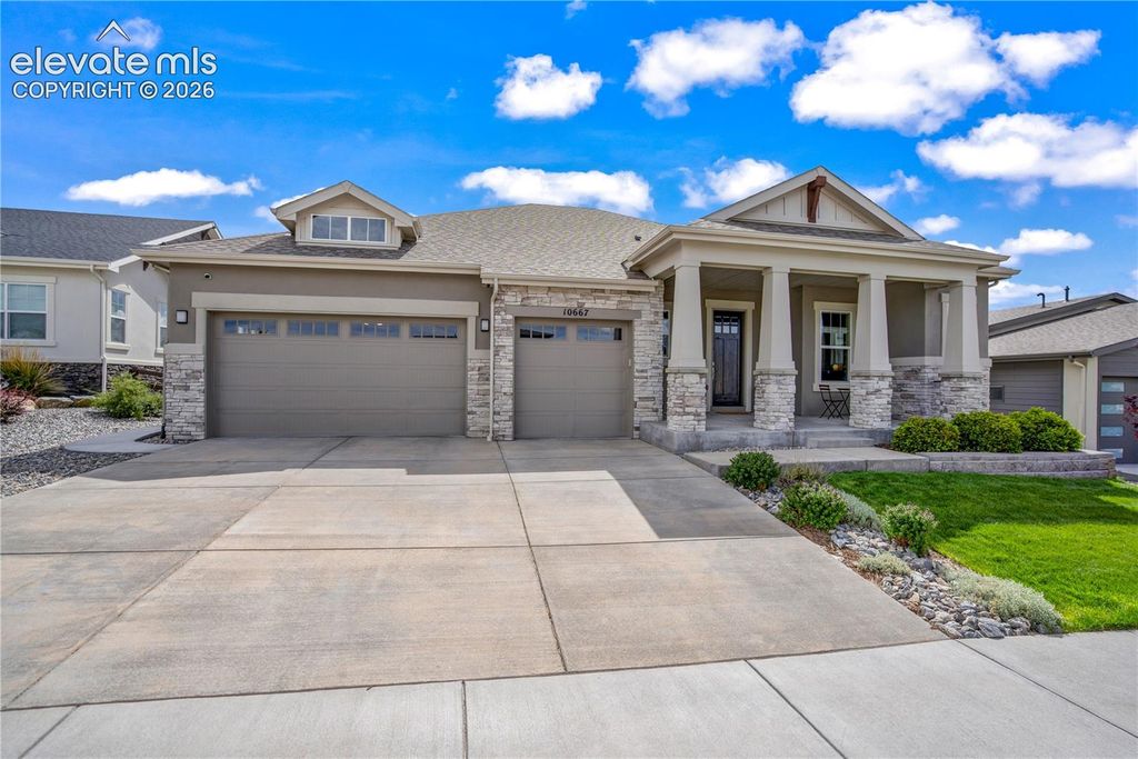 10667 Derby Mesa Court, Colorado Springs, CO 80924 — exterior