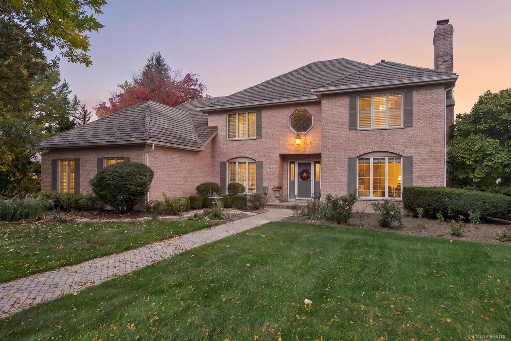 344 Hambletonian Drive, Oak Brook, IL 60523 — exterior