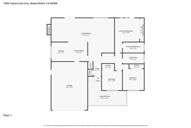 7309 Cedarcrest Avenue, Bakersfield, CA 93308