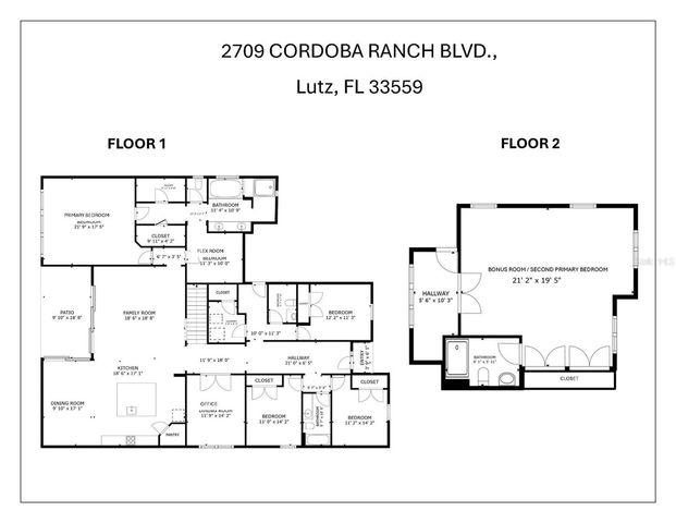 2709 CORDOBA RANCH BOULEVARD, Lutz, FL 33559