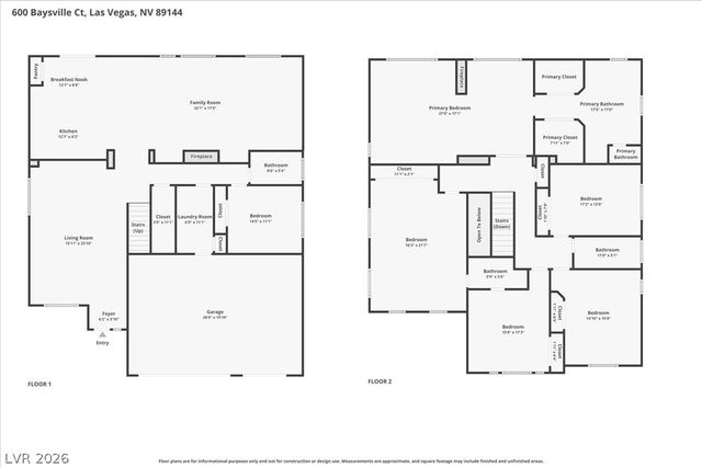 600 Baysville Court, Las Vegas, NV 89144