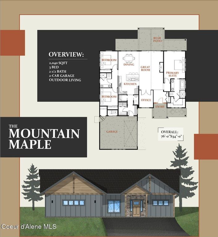 Lot 1 Blk 1 Tamarindo Lane, Hayden, ID 83835