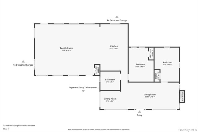 17 Pine Hill Road, Highland Mills, NY 10930