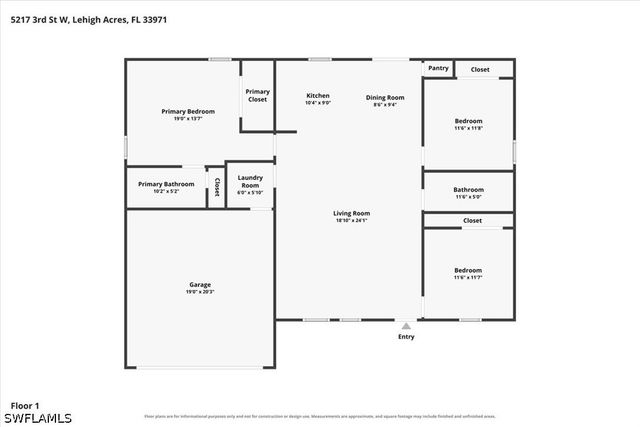 5217 3rd ST W, Lehigh Acres, FL 33971