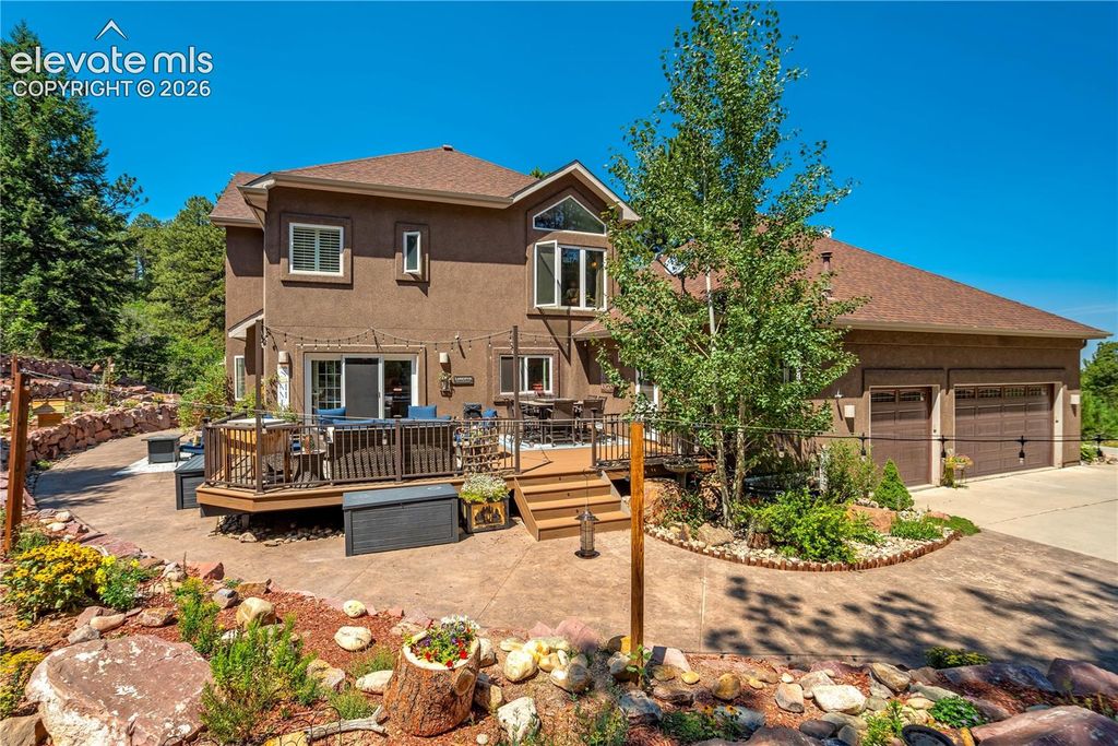 14375 Timber Trail, Larkspur, CO 80118 — exterior