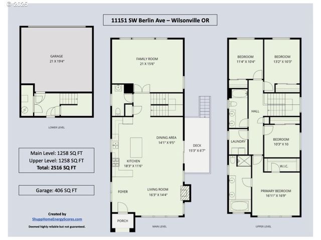 11151 Sw BERLIN Ave, Wilsonville, OR 97070