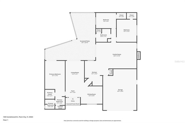 1303 SANDALWOOD DRIVE, Plant City, FL 33563