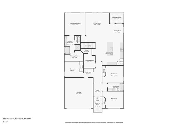 9101 Fescue Drive, Fort Worth, TX 76179