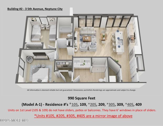 1 5th Avenue, Residence 409, Neptune City, NJ 07753