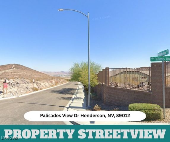 0 Palisades View Drive, Henderson, NV 89012
