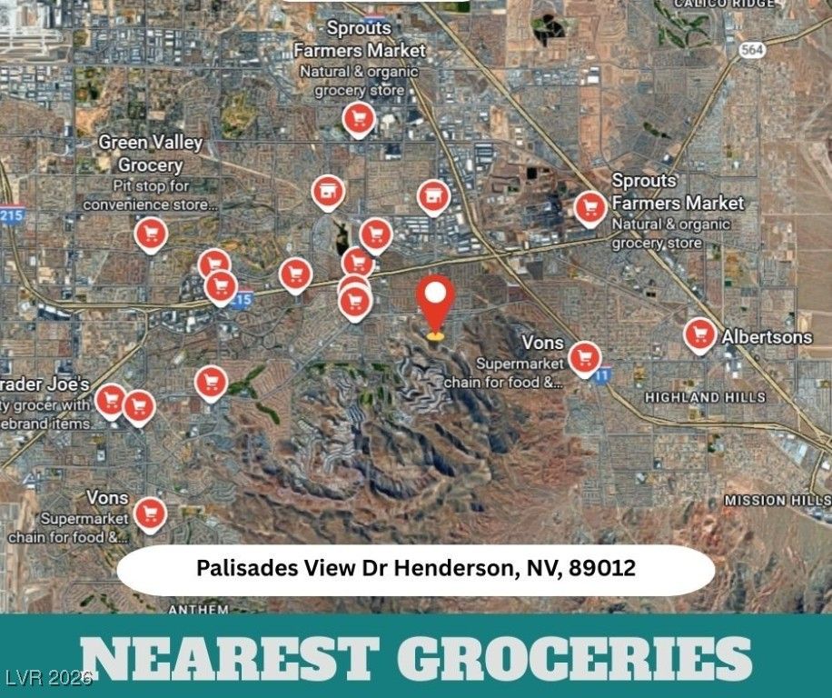 Image 13 of property listing at 0 Palisades View Drive, Henderson, NV 89012