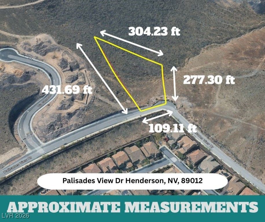 Image 2 of property listing at 0 Palisades View Drive, Henderson, NV 89012