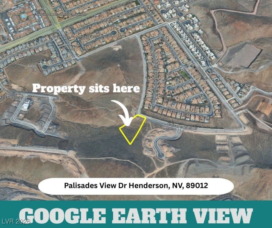 Image 3 of property listing at 0 Palisades View Drive, Henderson, NV 89012